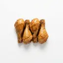 Hähnchen Unterschenkel, mit Haut, geschmort ohne Fett