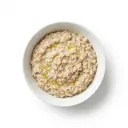 Hafer Grütze, gekocht (mit Fett und Salz)