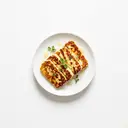 Halloumi Grillkäse, gebacken