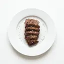 Hammel Herz, gebraten ohne Fett (Pfanne)