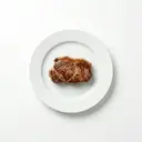 Hammelsteak natur, gebraten