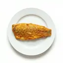 Heringsfilet paniert, gebraten