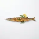 Hornfisch/Hornhecht, gebraten ohne Fett (Pfanne)