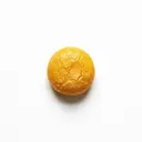 Hühnerei Eigelb, gebacken