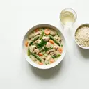 Hühnerfrikassee mit Weißwein