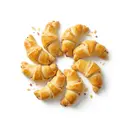 Käse-Schinken-Hörnchen (Quark-Öl-Teig)