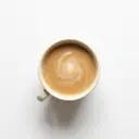 Kaffee (Getränk) entkoffeiniert, mit Kondensmilch 7,5 % Fett