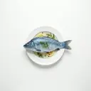 Karpfen blau (im Essigsud pochiert)