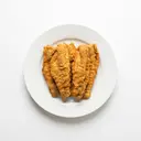 Karpfen im Backteig, gebraten ohne Fett (Pfanne)