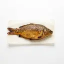 Karpfen tiefgefroren, gebraten ohne Fett (Ofen)