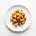 Kartoffel geschält, gebacken