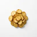 Kartoffel ungeschält, gebraten ohne Fett (Pfanne)