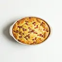 Kartoffelsouffle mit Bacon