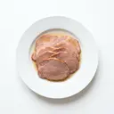 Kasseler, Rohpökelware, geräuchert, geschmort ohne Fett