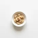 Knoblauch tiefgefroren, geschmort ohne Fett