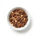 Knuspermüslimischung mit Schokolade, gesüßt, angereichert mit Vitaminen und Mineralstoffen