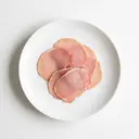 Lachsschinken, Rohpökelware, geräuchert