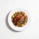 Lamm Brust, geschmort ohne Fett