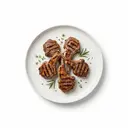 Lamm Kotelett, gegrillt