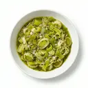 Lauchsalat (gegart) mit Essigmarinade