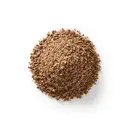 Leinsamen geschrotet