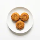 Linsenbratlinge gebraten