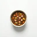 Linsensuppe mit Gemüse und Wiener Würstchen
