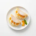 Mandarinen-Omelettes (Wiener Boden hell) mit Sahne