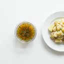 Marinade mit Gemüsebrühe für Kartoffelsalat