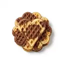 Marmorwaffeln (Rührmasse)