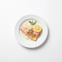 Meerforelle tiefgefroren, gedünstet