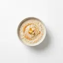 Milch-Getreide-Brei, mit Haferflocken und Apfelsaft (geeignet für Beikost)