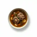 Ochsenschwanzsuppe klar