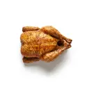 Perlhuhn Fleisch, mit Haut, gebraten ohne Fett (Ofen)