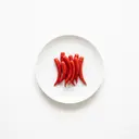 Pfefferschote rot, gedünstet