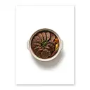 Pferd Fleisch, tiefgefroren, geschmort ohne Fett