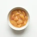 Pfirsichkompott zuckerreduziert