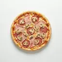 Pizza Spezial (mit Tomatensauce, Mozzarella, Schinken, Salami)