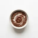 Porridge ungesüßt, mit Milch 3,5 % Fett und Kakaopulver