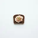 Pumpernickel mit Krabbencreme