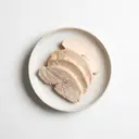 Pute Brust, ohne Haut, tiefgefroren, geschmort ohne Fett