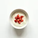 Quarkspeise einfach, mit Erdbeeren