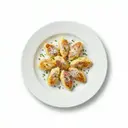 Rahmnockerln gebraten