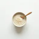 Reisflockenbrei ungesüßt, mit Wasser, Apfelsaft und Rapsöl