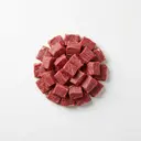 Rind Fleisch, grob entsehnt, sichtbarer Fettanteil max. 10 % (R III) roh