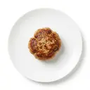 Rind Frikadelle, gebraten ohne Fett (Pfanne)