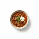 Rind Gulasch (Bug) tiefgefroren, geschmort ohne Fett