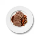 Rind Keule, geschmort ohne Fett