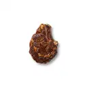 Rind Kotelett (Rücken) tiefgefroren, gebraten ohne Fett (Pfanne)