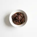 Rind Ochsenschwanz, gebraten ohne Fett (Pfanne)